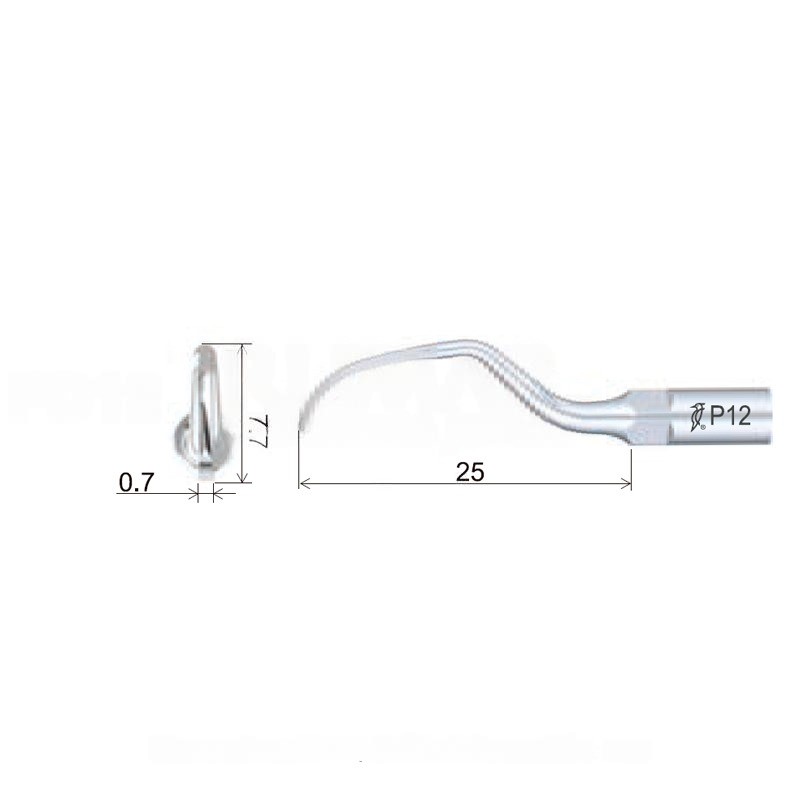 Woodpecker P12 Ultrasonic Tip EMS Compatible, Perio