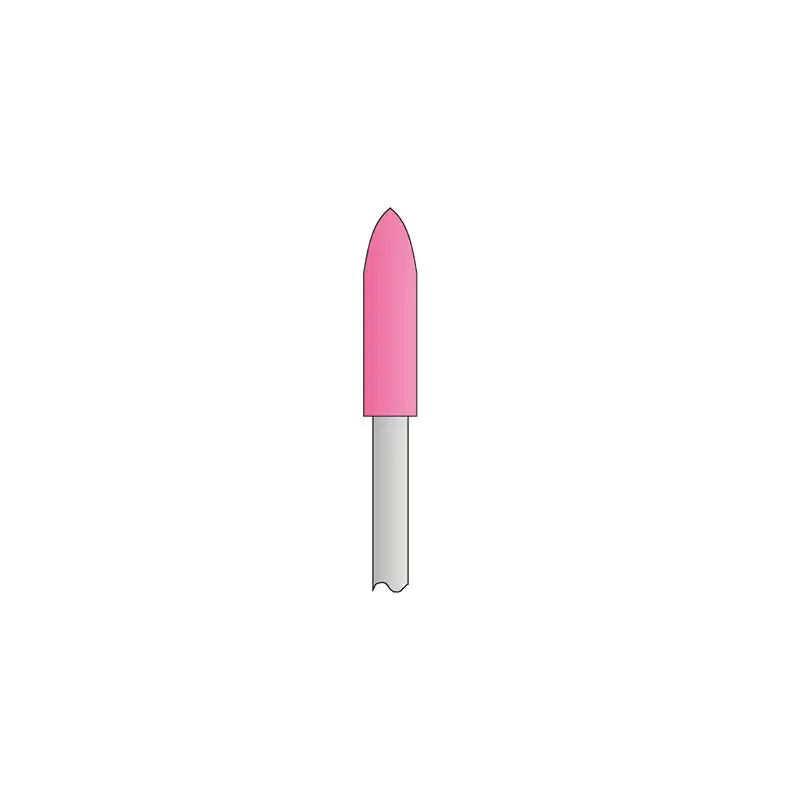Pink Medium Torpedo Polisher ISO 658.104.292.524.050 Bader