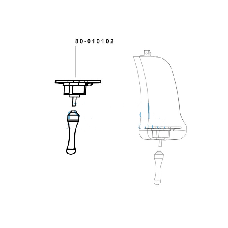 Complete switch for FARO ALYA lamp (Ref. FARO SP310102)