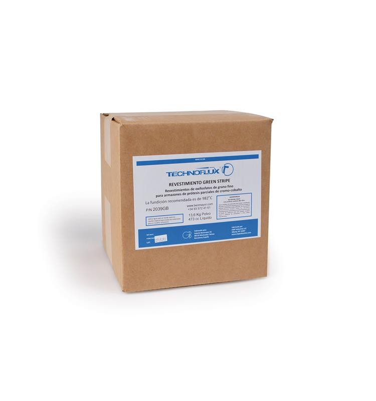 INVESTMENT FOR PARTIAL FRAMEWORKS TECHNOFLUX-GREEN STRIPE 13.6KG+L