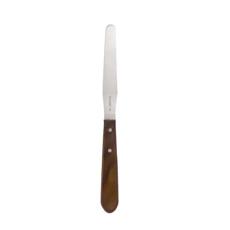 Plaster Spatula Wooden Handle 20.5 cm Bader