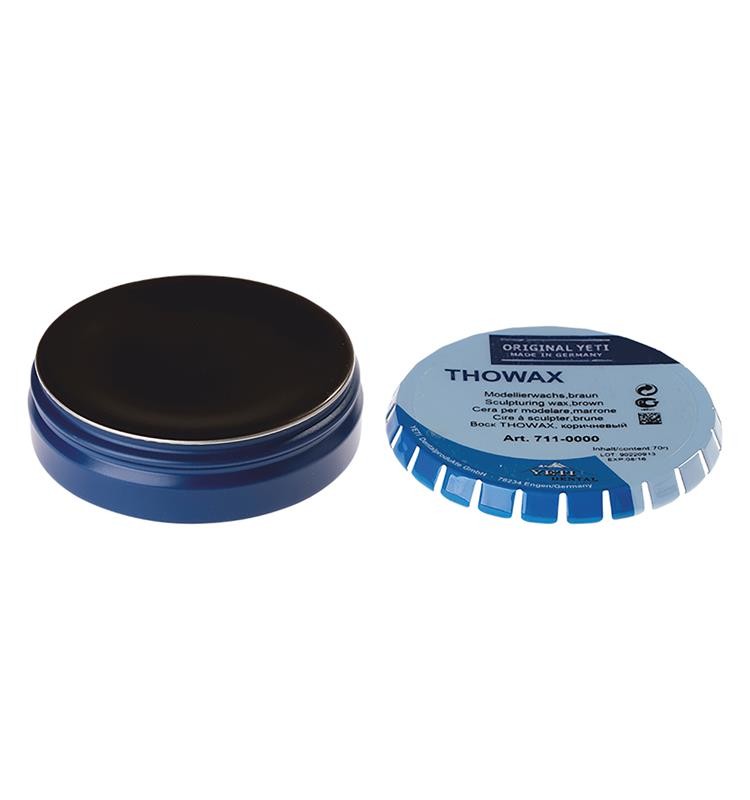 THOWAX modeling wax brown, 70g