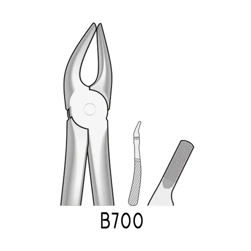 Kit of 10 Forceps Bader