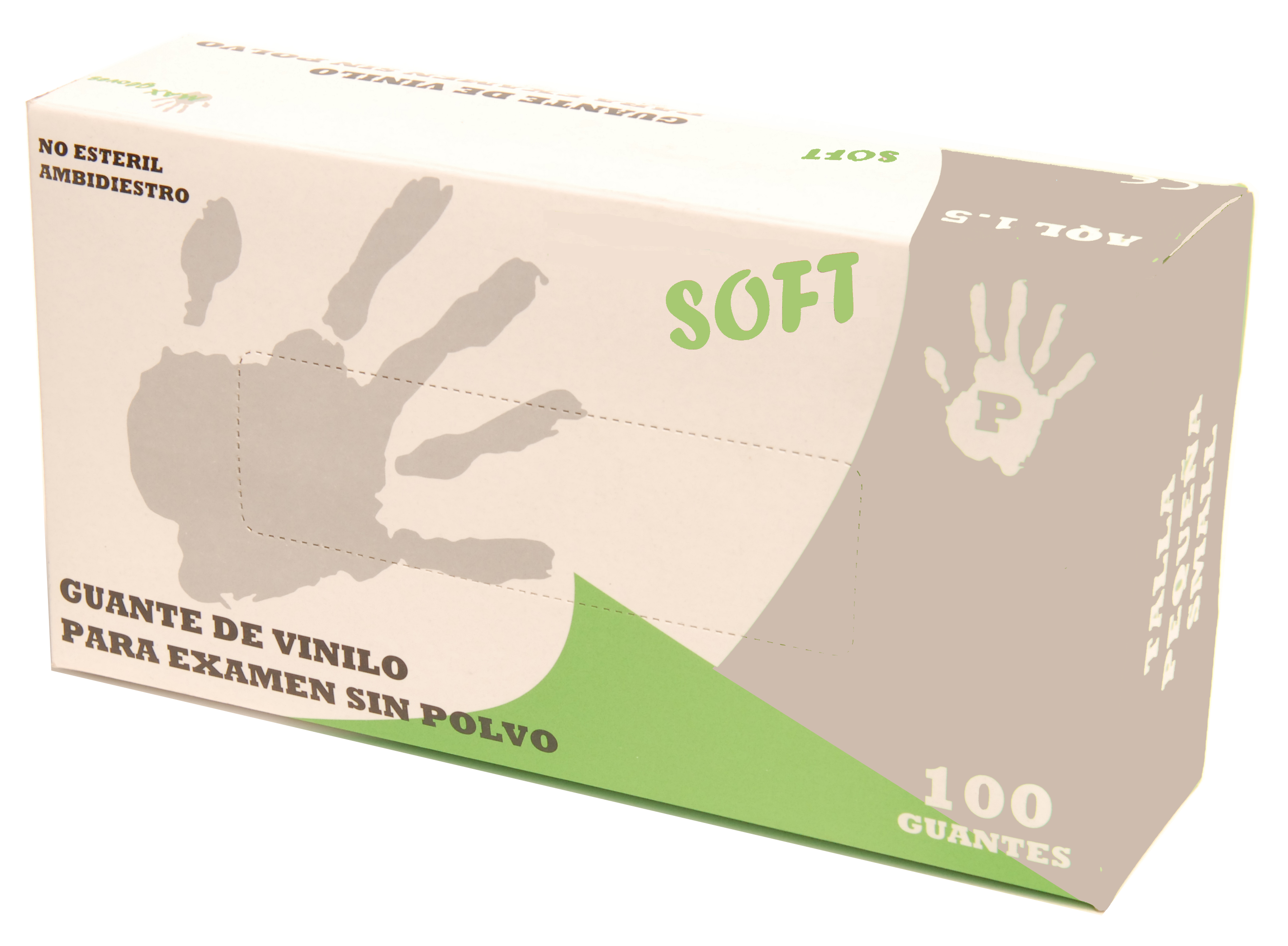 Powder-free vinyl gloves SOFT AQL 1.5 – Sizes X-Large