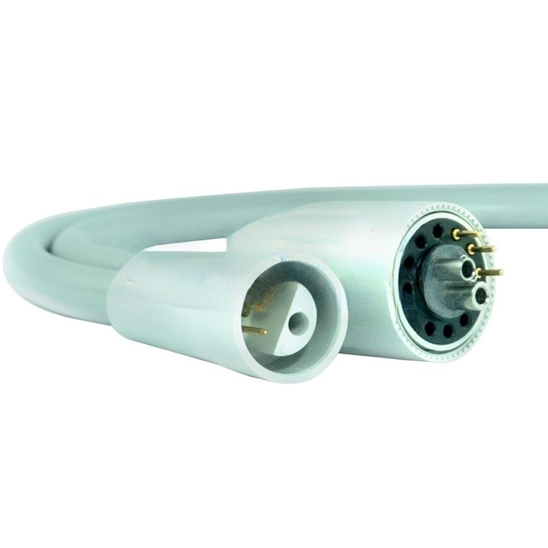 Hose For Satelec Newtron Ultrasound Without Light, KaVo E30S, E30T, E50S And E70S Connector, Except E50T, E70T And E80T (Series 2: Without Magnetic Sensor), 135cm, ∅9mm, Medium Grey