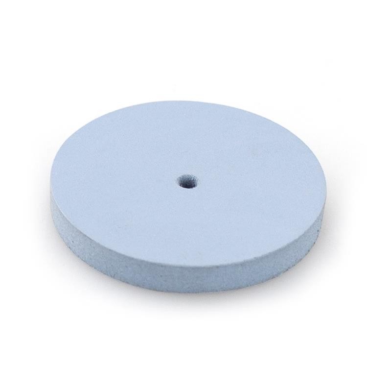 SILICONE DISC EVE 22x3 mm. BLUE FINE (IN BOX OF 100 UNITS)