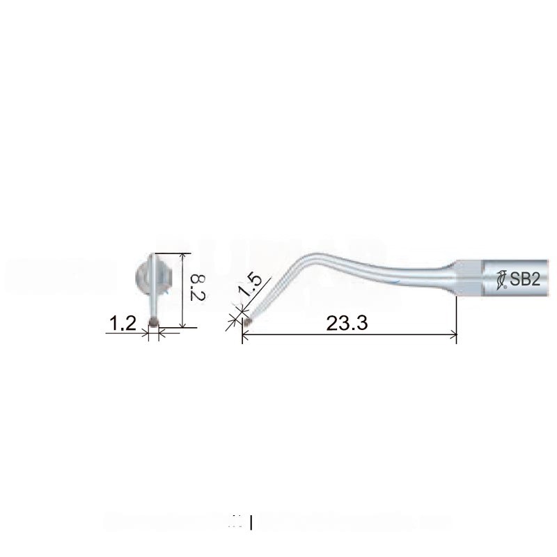 Ultrasonic Tip Woodpecker Sbd2 Compatible With Satelec | Cavities, Diamond