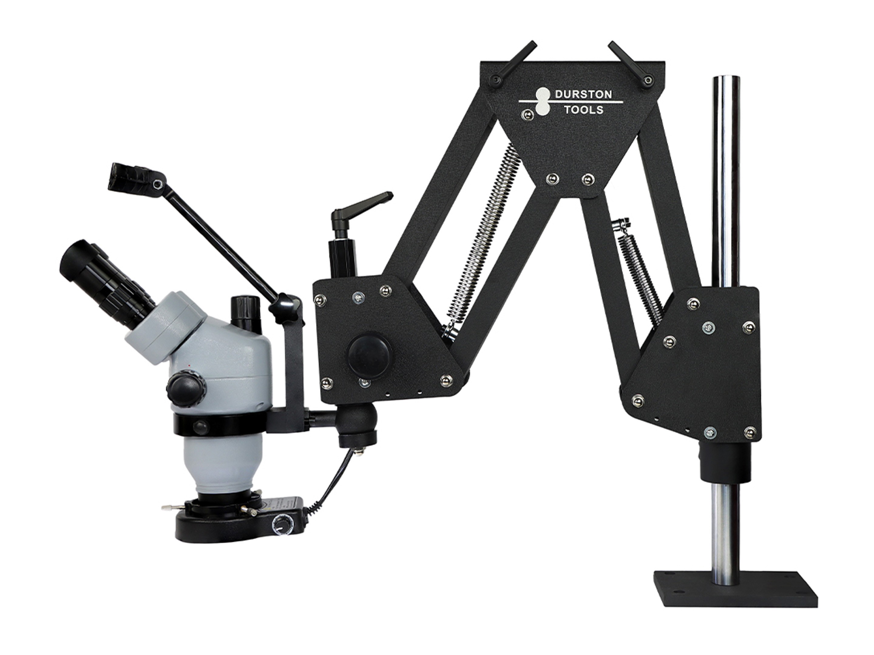 PROFESSIONAL TRIOCULAR MICROSCOPE DURSTON T70 WITH OPTICAL ZOOM 7X?45X