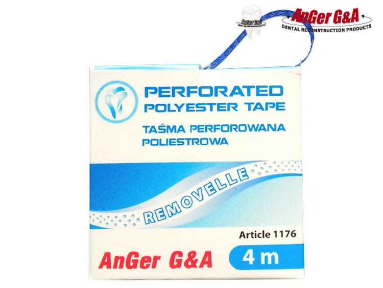 Perforated transparent matrix – Thickness 0.050 mm, Width 6 mm