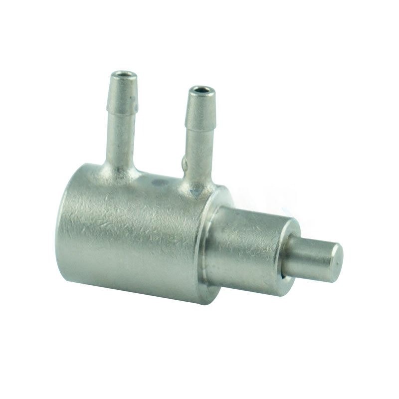 Hanger valve with side ports, normally open