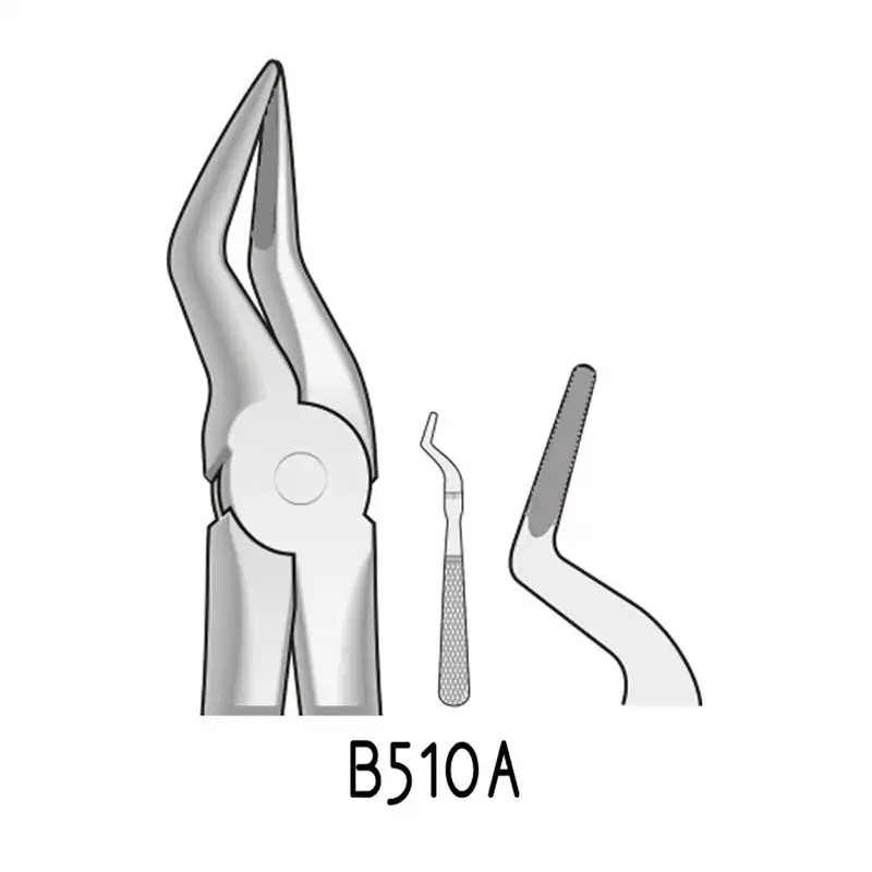 Kit of 10 Forceps Bader
