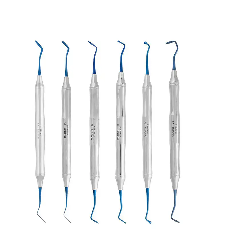 Composite Spatulas Kit Titanium Bader
