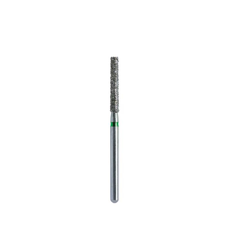 DIAMOND FG BUR STRAUSS MOD 837-014 FLAT EDGE CYLINDER GRIT